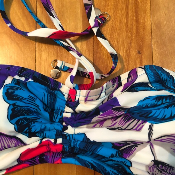 Marc by marc jacobs bikini top size xs in havana floral - Picture 3 of 9